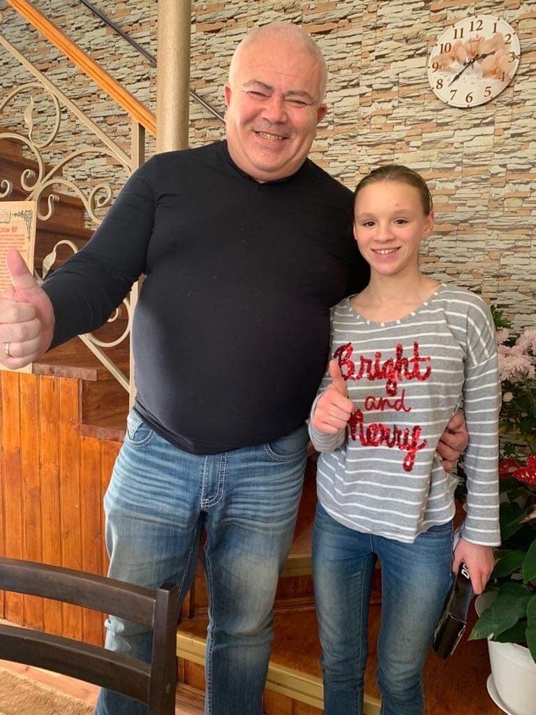 Serge Zevlever with Kira Kondracki